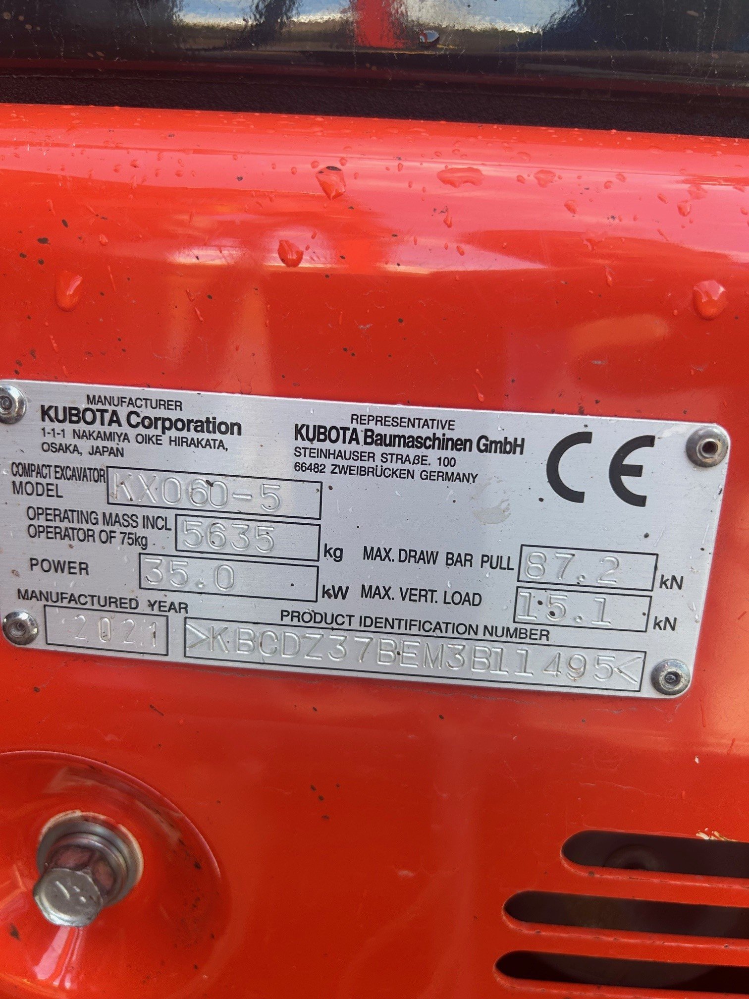 Kubota KX060-5 – Image 12