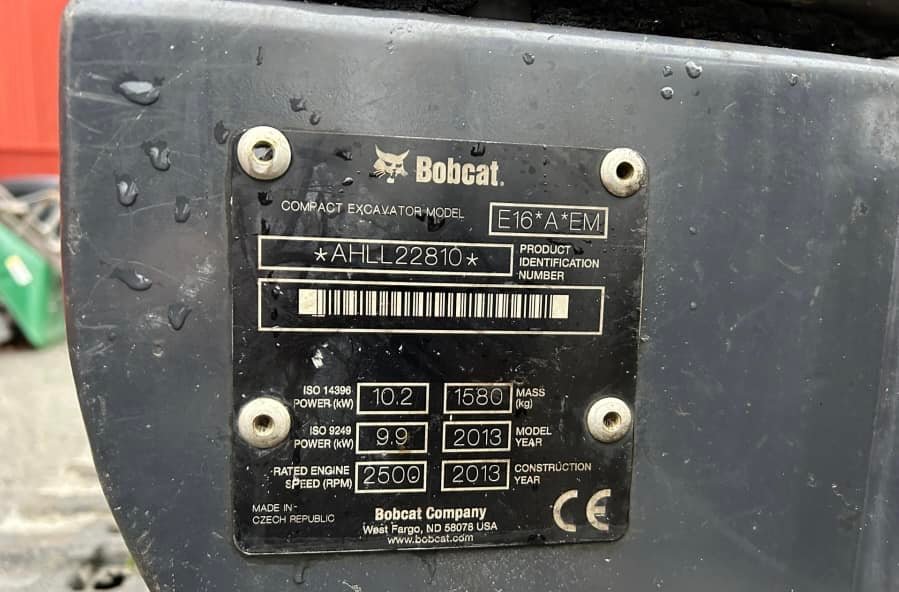 Bobcat E16 – Image 12