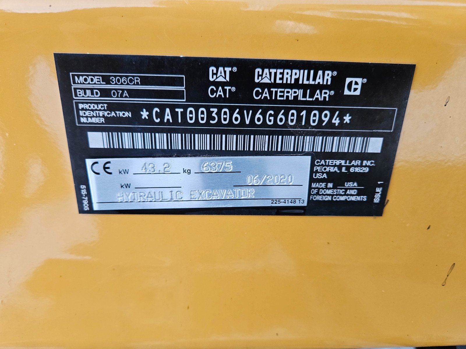 CATERPILLAR 306 CR NG – Image 16