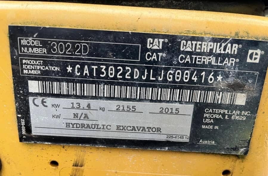 CATERPILLAR 302.2D – Image 28