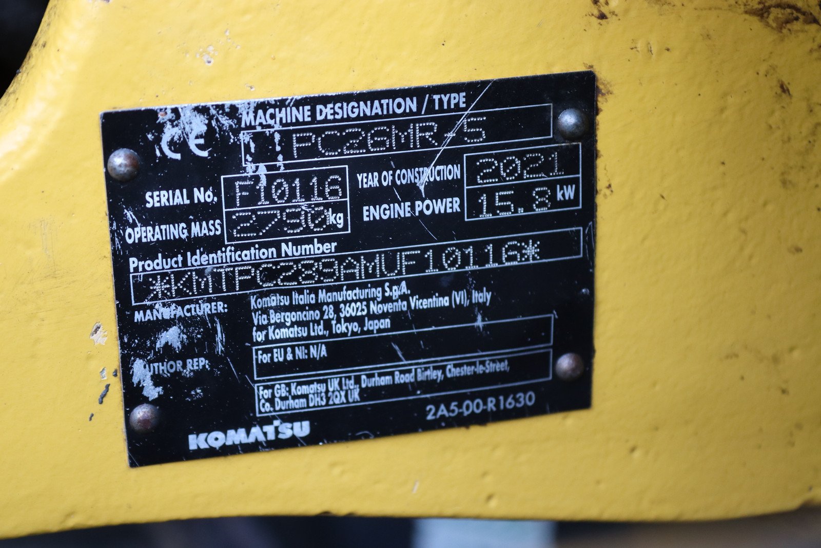 Komatsu PC26 MR-5 – Image 7